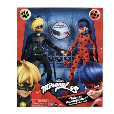 Miraculous Ladybug & Cat Noir Set di Bambole alla Moda Bambole alla Moda Confezione da 2 Set Regalo Bambola