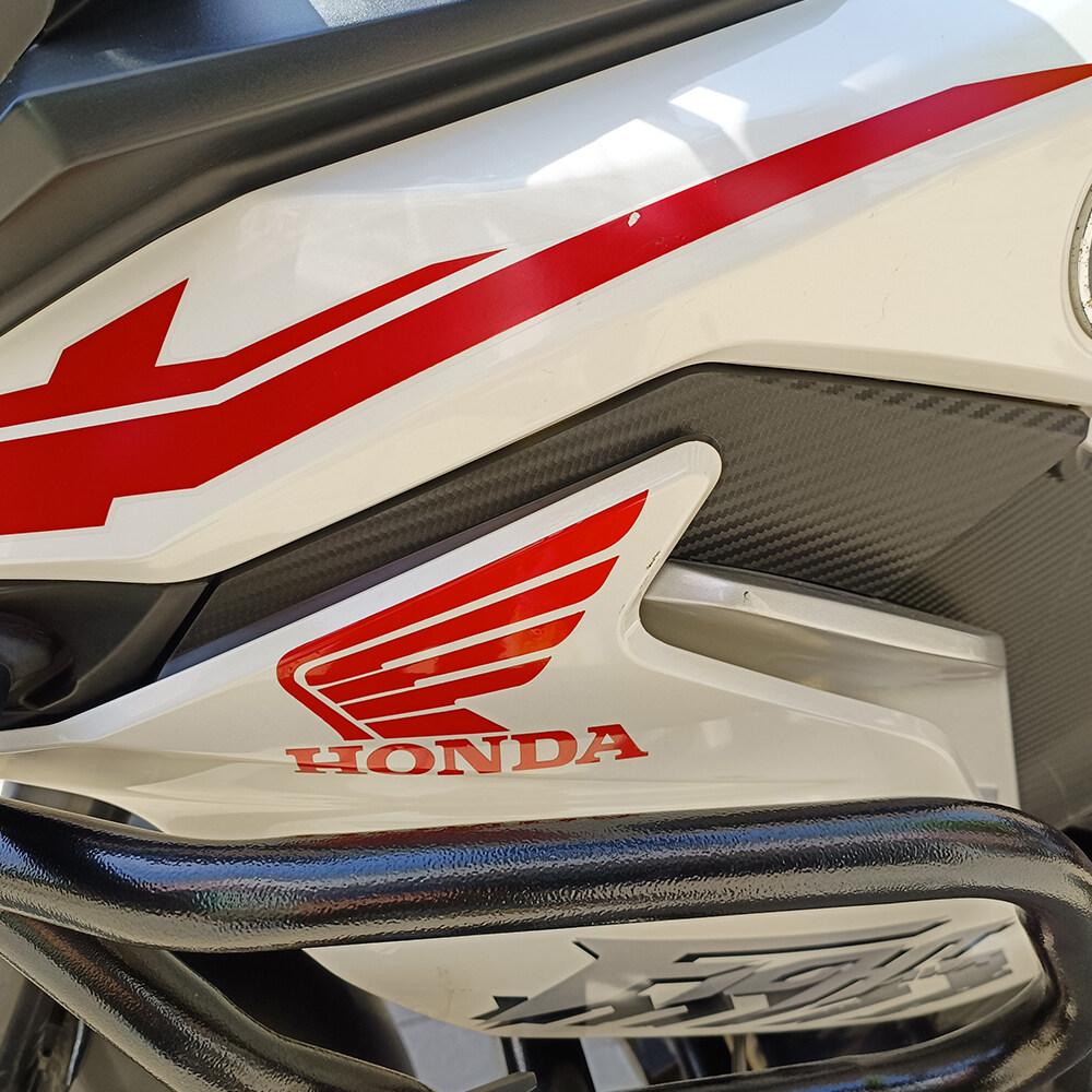 AAADK1 3D Car Motorcycle Honda Stickers Decals Tank Helmet Cbr Cb Pcx Wing Logo Red White Black