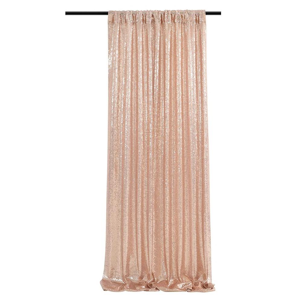 Decorative Sparkly Sequin Backdrop Polyester Sequence Backdrop  Photography Background