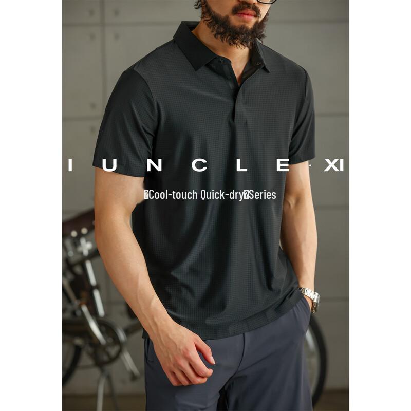 Men s Cool-Touch Quick-Dry Short-Sleeve Polo Shirt 3XL