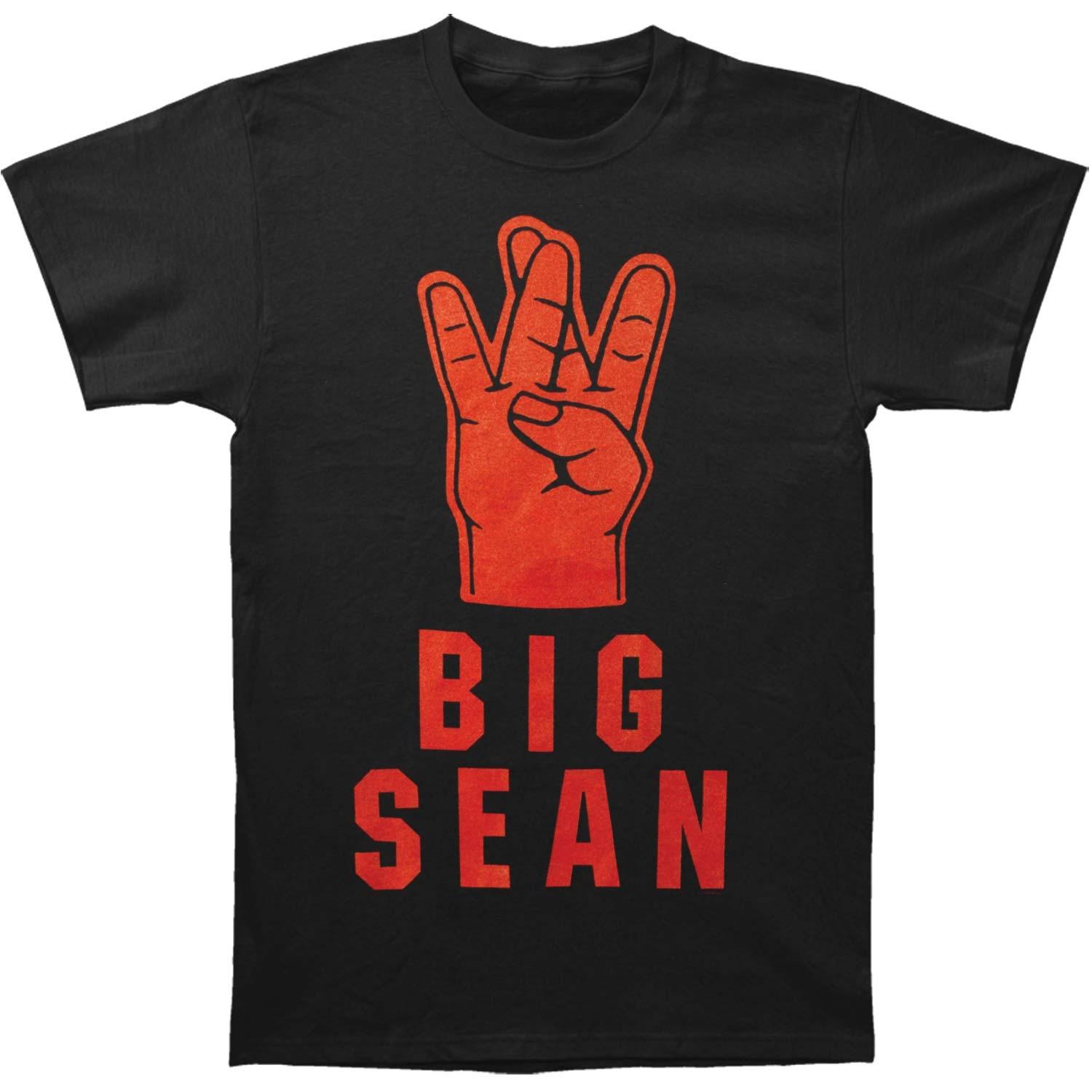 Men s Big Sean Foam Hands T-Shirt Mens Womens Tees Top  Black XL