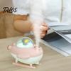 Fine Mist Humidifier Desktop Humidifier, Airplane Shaped with Light, Portable 220ml Water Nursery Tank Capacity Quiet Operation for Skin Moisturizing