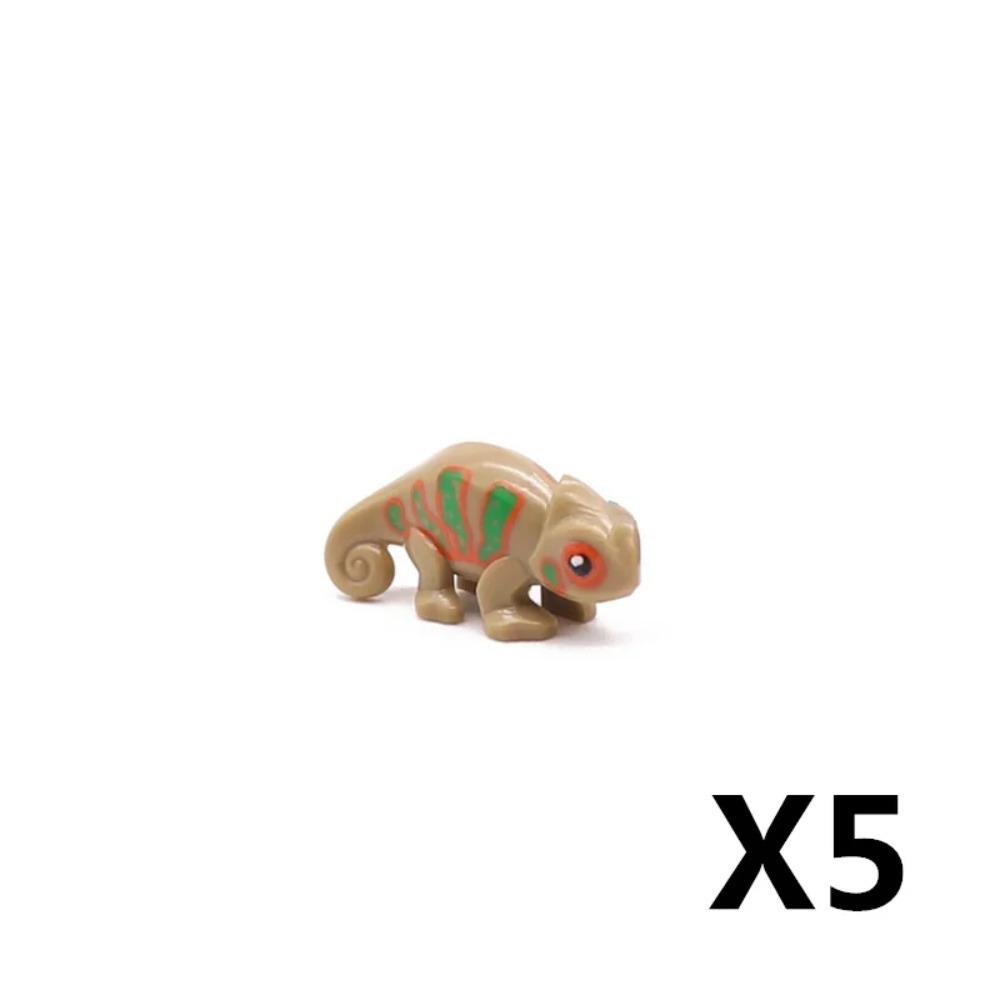 MOC Animal Scene Building Blocks Zoo Ducks Cat Dog Penguin Eagle Dove Wolf Bear Deer Shark Snake Mice Sheep DIY Toys Bricks K055