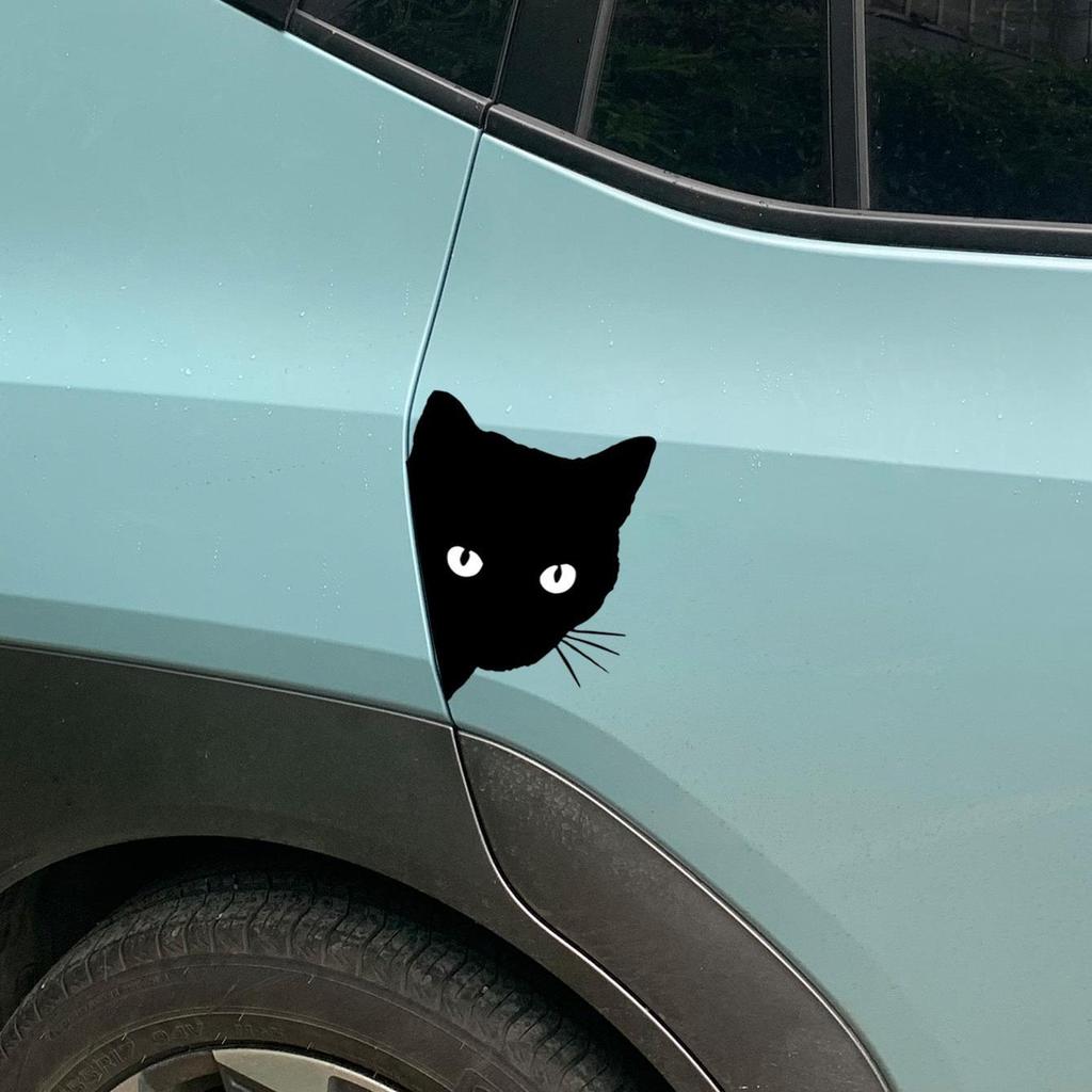 Kitten Pattern Stickers for Car, Motorcycle, Computer, Wall - 12x15cm