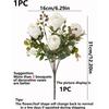 Silk Artificial Flower Rose Wedding Bridal Bouquet Home vase Festival Outdoor garden Arch diy Gift box festival party Decoration