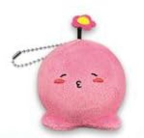 Takopi's Original Sin Mini Mascot Plush Toy, Approx. 7cm (Happy Flower)