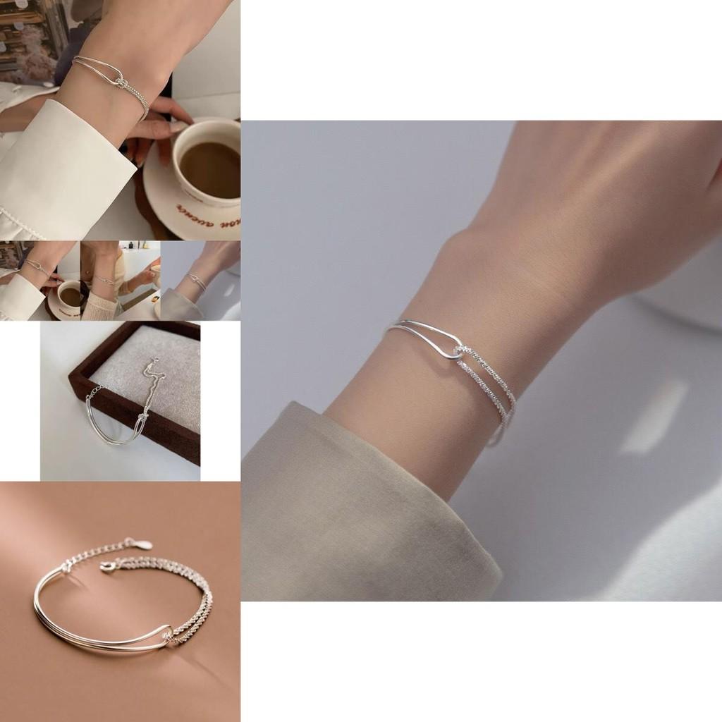 Fashionable Geometric Chain Bracelet For Women Perfect Gift For Girlfriends