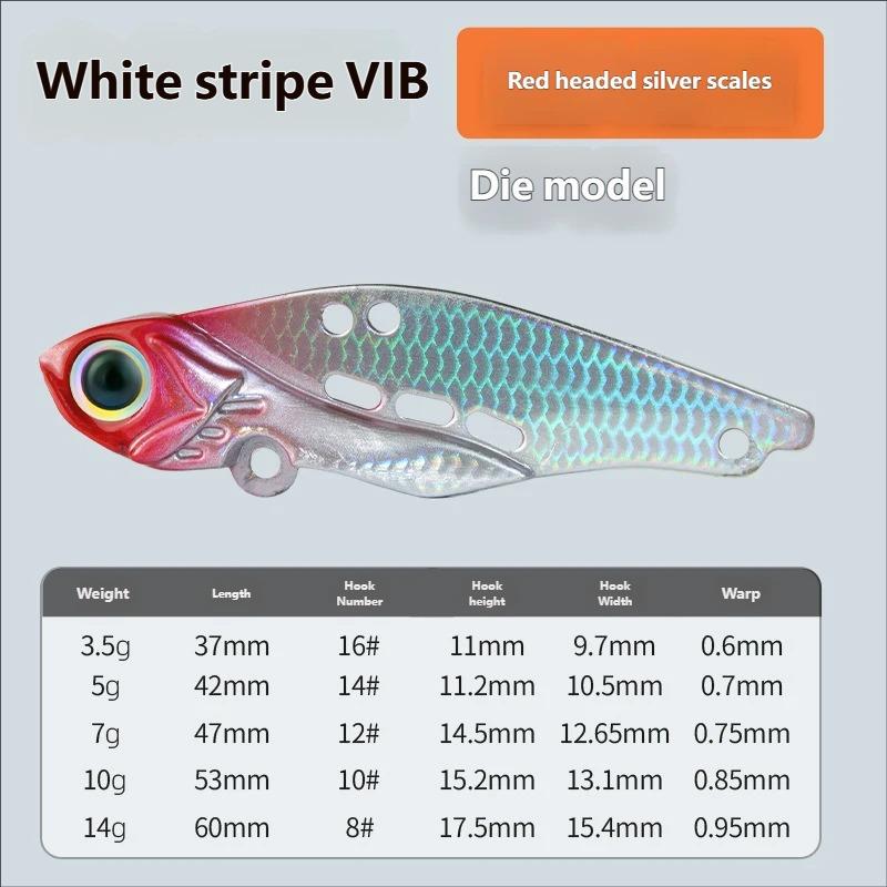 3.5g Micro Metal Vibration Panfish Trout Bass Fishing Lure