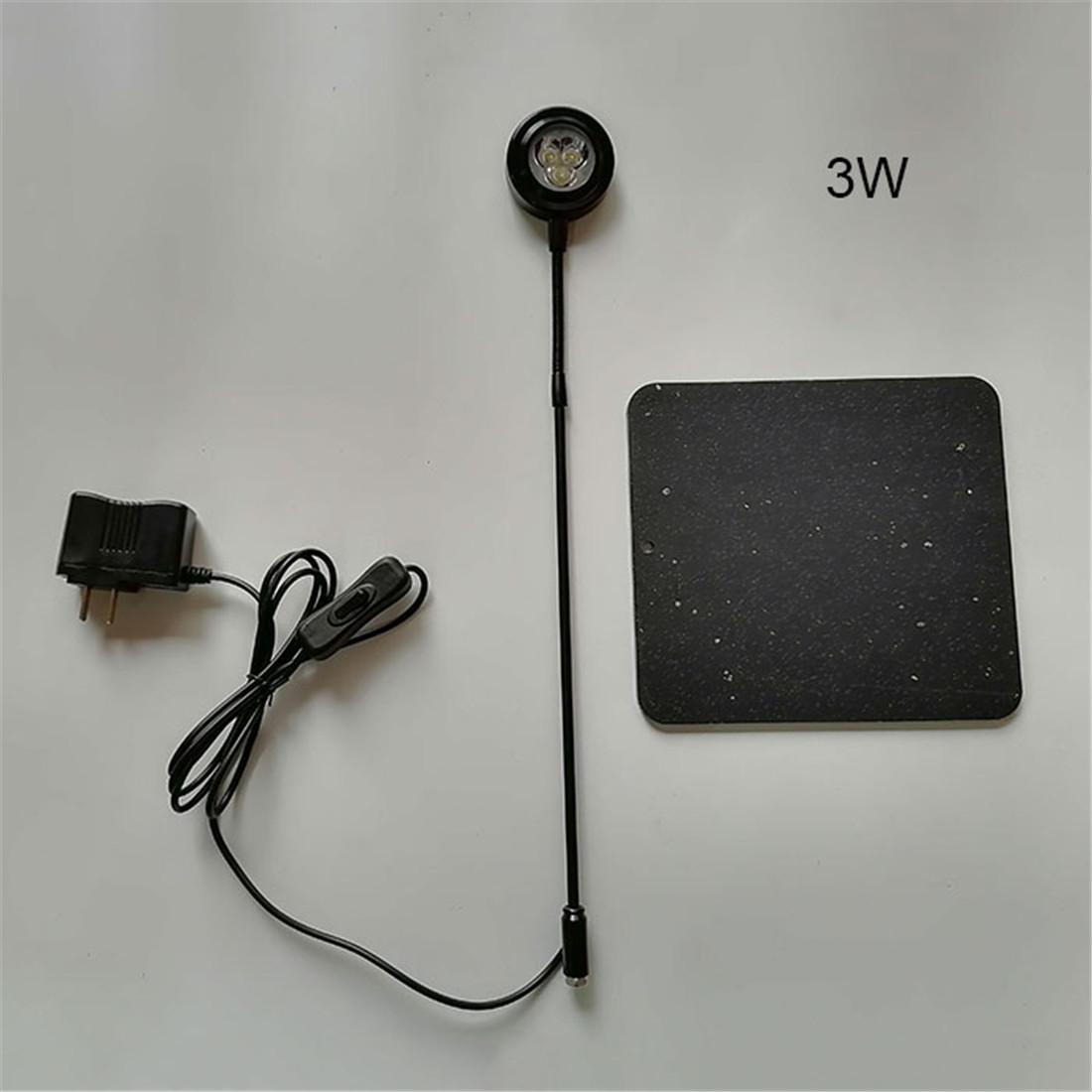 

Включаемая светодиодная настольная лампа 3 Вт 5 Вт 7 Вт с акриловой панелью для аквариума Nano Tank Betta Fish Tank Potted Succulent Plant 6000K cold white