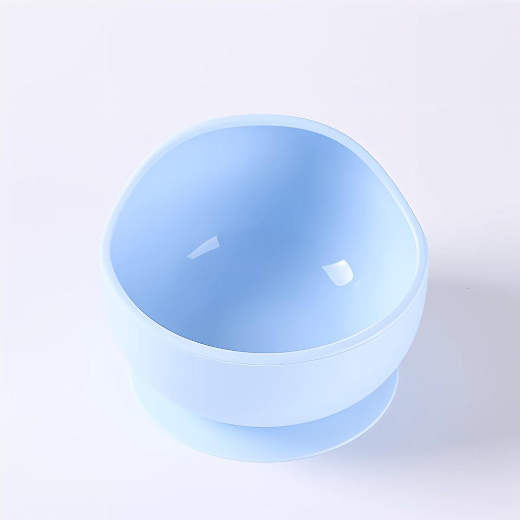 Non-Toxic Children Silicone Suction Cup Bowl Feeding Tableware Infant Non-Slip Training Learning To Eat Bowl Baby Complementary Bowl