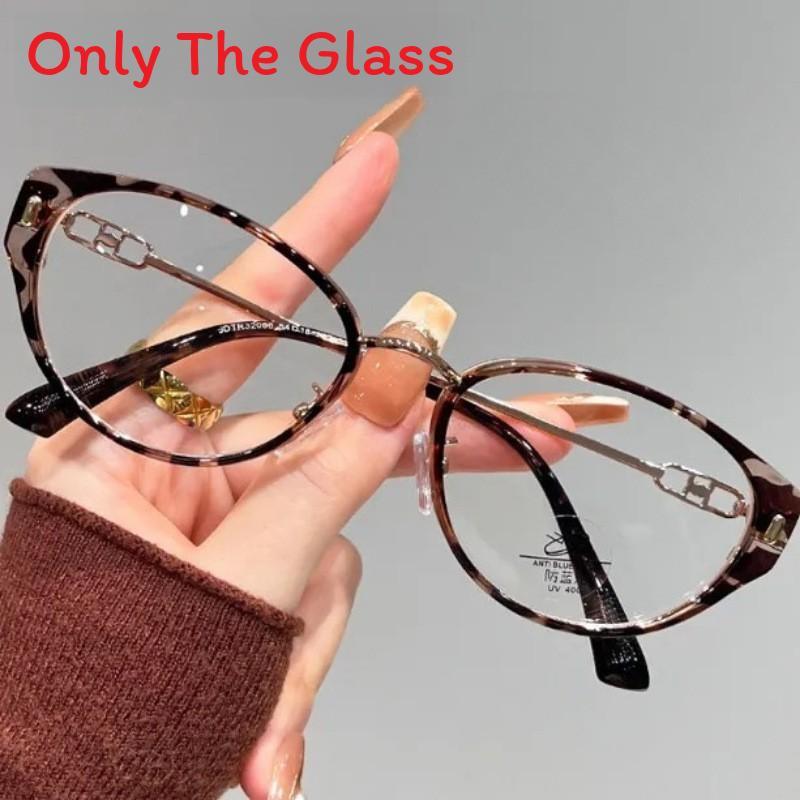 Modern Cat Eye Glasses For Women With Blue Light Blocking Pc Lenses For Fashionable Adults
