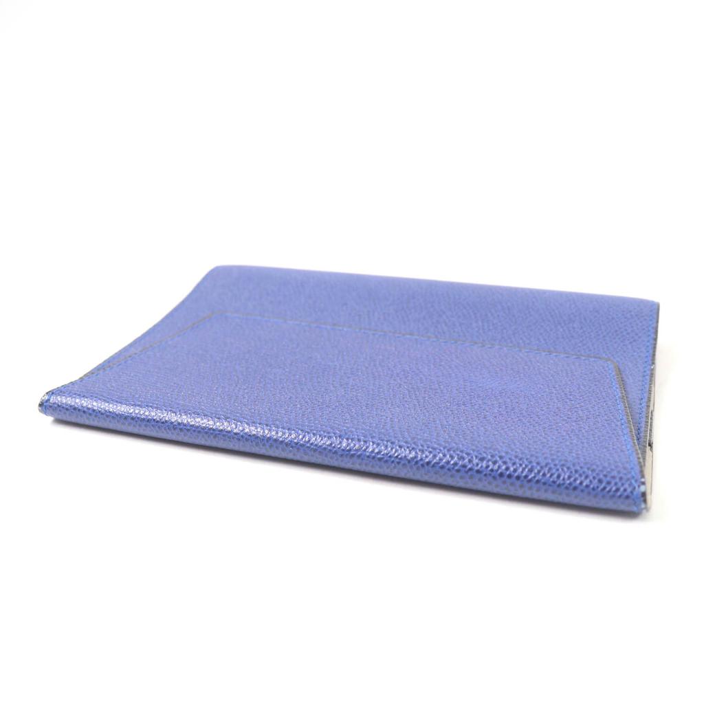 Very Good Valextra Other accessories Book cover for paperbacks blue leather Used