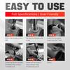 Comprehensive Thread Repair Tools 88-131pcs M5-M12 Metric Restorer With Red Storage Case For Car Garage And Mechanical Workshop