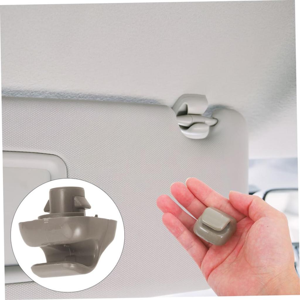 FELTECHELECTR Sun Visor Buckle Sun Visor Fixing Clip Interior Sun Visor Hook Car Accessories