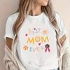 Best Mom Ever T-Shirt, Number 1 Mom Tee, Drawing Mother’s Day Gift Tee for Mommy