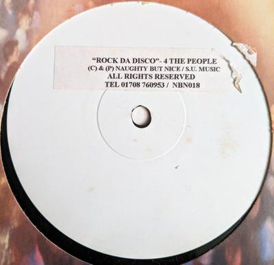 12inch Record 4 THE PEOPLE - Rock Da Disco NBN18 Naughty But Nic 1996 UK Dance & Electronica Used