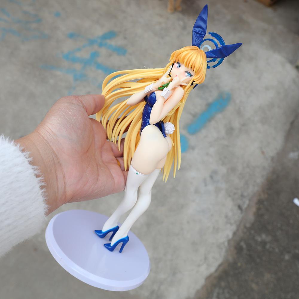 28cm Blue Archive Asuma Toki Sexy Anime Figure Ichinose Asuna Bunny Girl Action Figure Onikata Kayoko Figurine Adult Model Toys without box