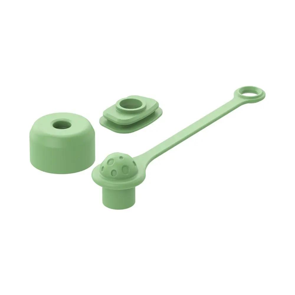 

3Pcs Leakproof Spill Proof Stopper Set Silicone Cup Straw Cap Accessories Tumbler for Cup1.0 2.0 40oz/30oz Water Bottle зелений