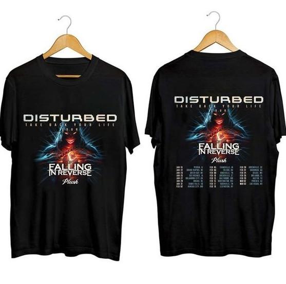 2024 Disturbed Tour Shirt – Two Sided Band Fan T-Shirt