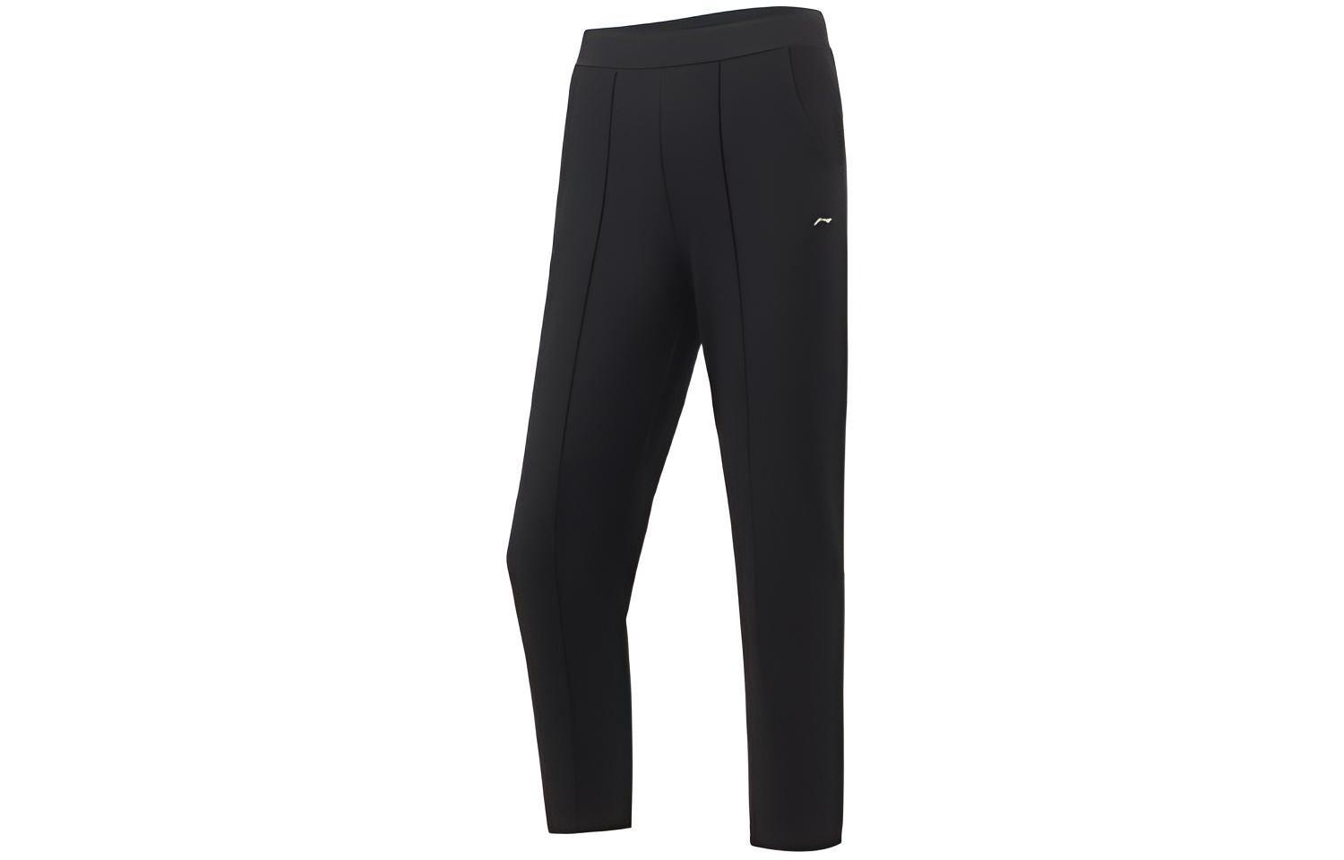 Li Ning Training Series Knitted Sweatpants Women s Black AKLRA88-1 L