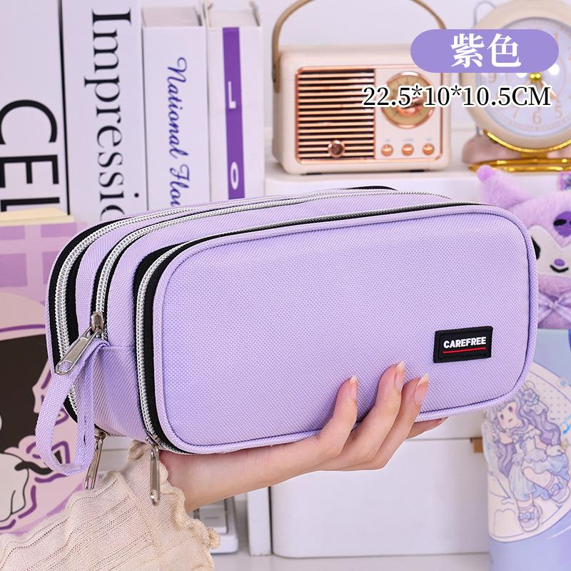School Supplies Back To School Essential Pencil Case, Large Capacity Stationery Organizer Student Stationery Box