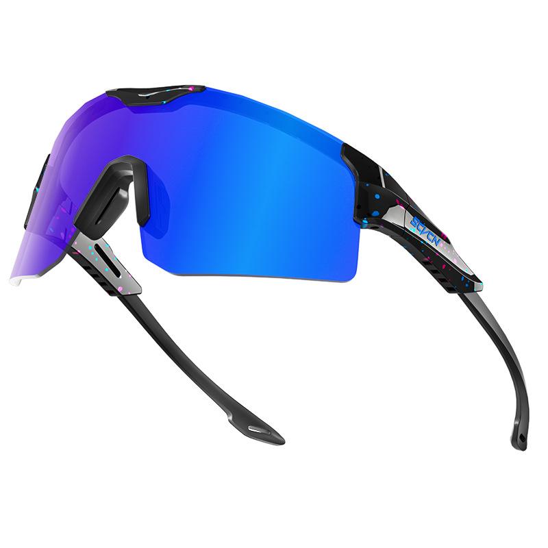 

SCVCN Outdoor sports road bike mountain bike cycling polarized glasses new frameless design Sports glasses TS111-QTC-1L-08