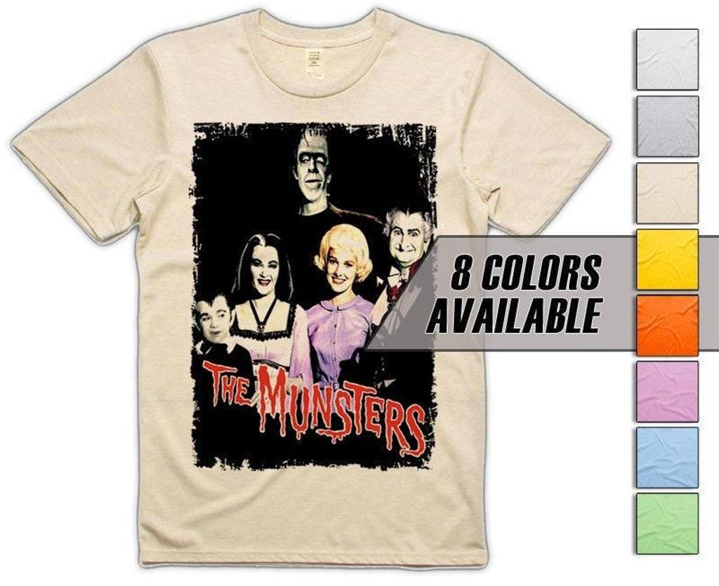 The Munsters V13 Men's T-Shirt All Sizes S-5XL 8 Colors Available