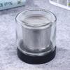 Jewelry Cleaning Jar Diamond Washing Cup Glass Cleaning Pot With Dustproof Lid For Watchmaker For Beads Necklace Rings