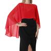 Elegant Women's Chiffon Shawl Dress - Summer Wedding Party Cover-up & Silk Pashmina Scarf