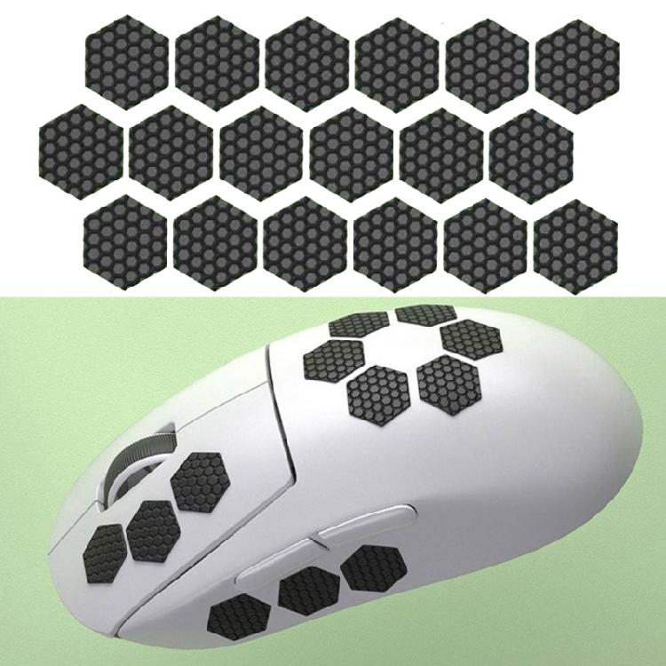18/36 Stück Maus Seitengriff Schweißresistent Pad Anti-Schweiß-Paste Griffband Ersatz für Gaming-Maus Tastatur Zubehör