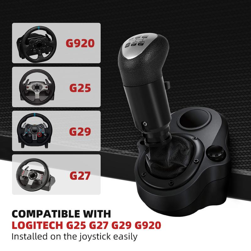 RASTP-USB Euro Truck Simulator PC Schakelpook Pookknop Voor ATS&ETS2 Spellen Compatibel Met Logitech G29 G27 G25 G920 SFN190-BK