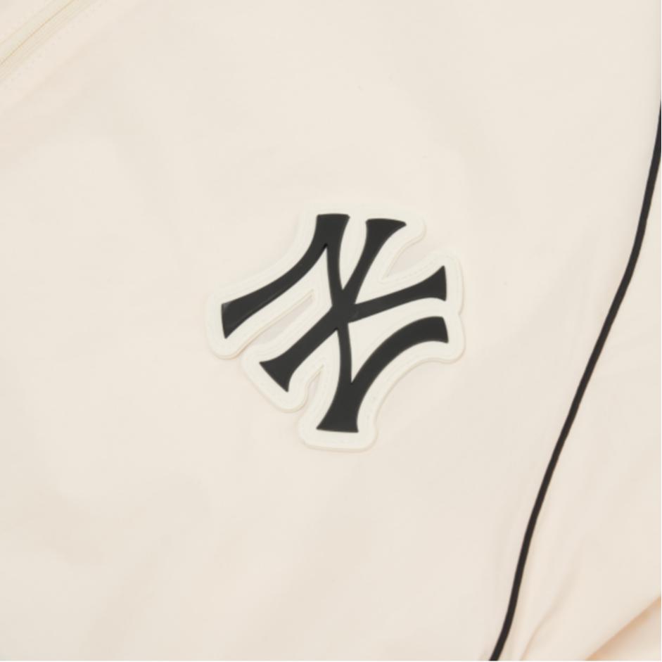New MLB Windproof Windbreaker Jacket Unisex Cream 3AWJB0521-50CRS