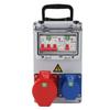 Handheld Industrial Socket Distribution Box 250x150x100mm Water Proof Portable Electrical Breaker Outlet Box for