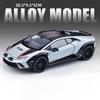 1:24 Scale HURACAN STERRATO URUS Car Model Toy Metal Diecast Sound Light Shock Absorption Models Hobby Presents for Children