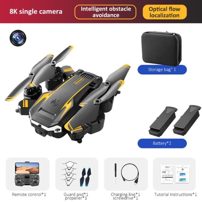 Nuevo G6 UAV Mini Drone Profesional Cuadricóptero Plegable S6 8K HD Cámara GPS Vehículo Aéreo No Tripulado WIFI RC Helicóptero Juguete de Regalo