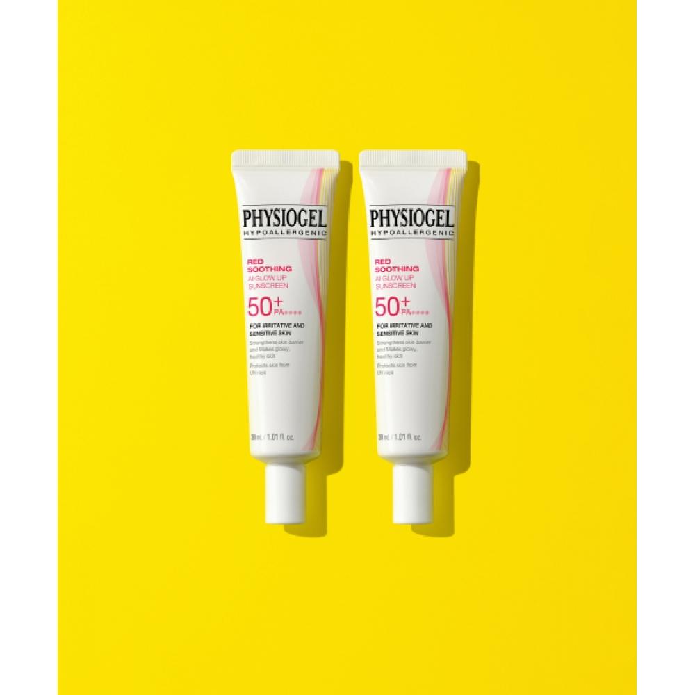 Physiogel Red Soothing Ai Glow Up Sunscreen 30ml X 2 NONE