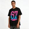 Fun Frosting Number 67 Print Casual Short Sleeve T-Shirt Pure Cotton T-shirt