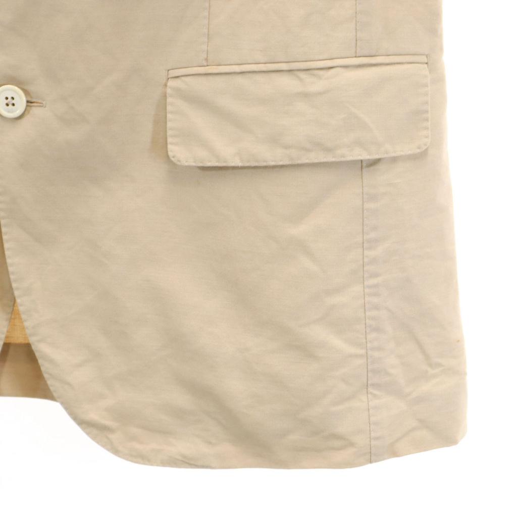 LANVIN Made in Japan Linen Blend tailored jacket 50 beige Men's Used