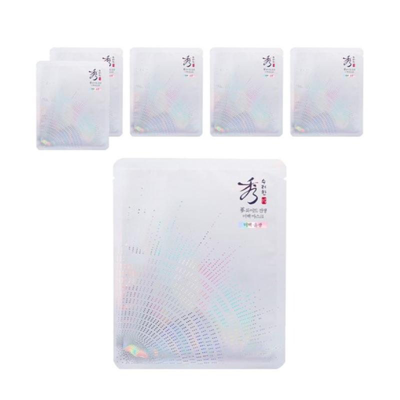 Sooryehan White Ginseng Brightening Mask 6 Sheets