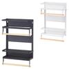 Magnetic Spice Rack Hanging Organizer Multipurpose Sturdy Metal Kitchen Storage Shelf for Jars