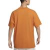 Nike T Shirts Men's Orange Crew Neck Moderate FV7727-815