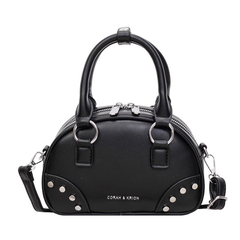 

Women s Retro Soft Leather Motorcycle Handbag - 2025 Trendy Shoulder & Crossbody Bowling Bag