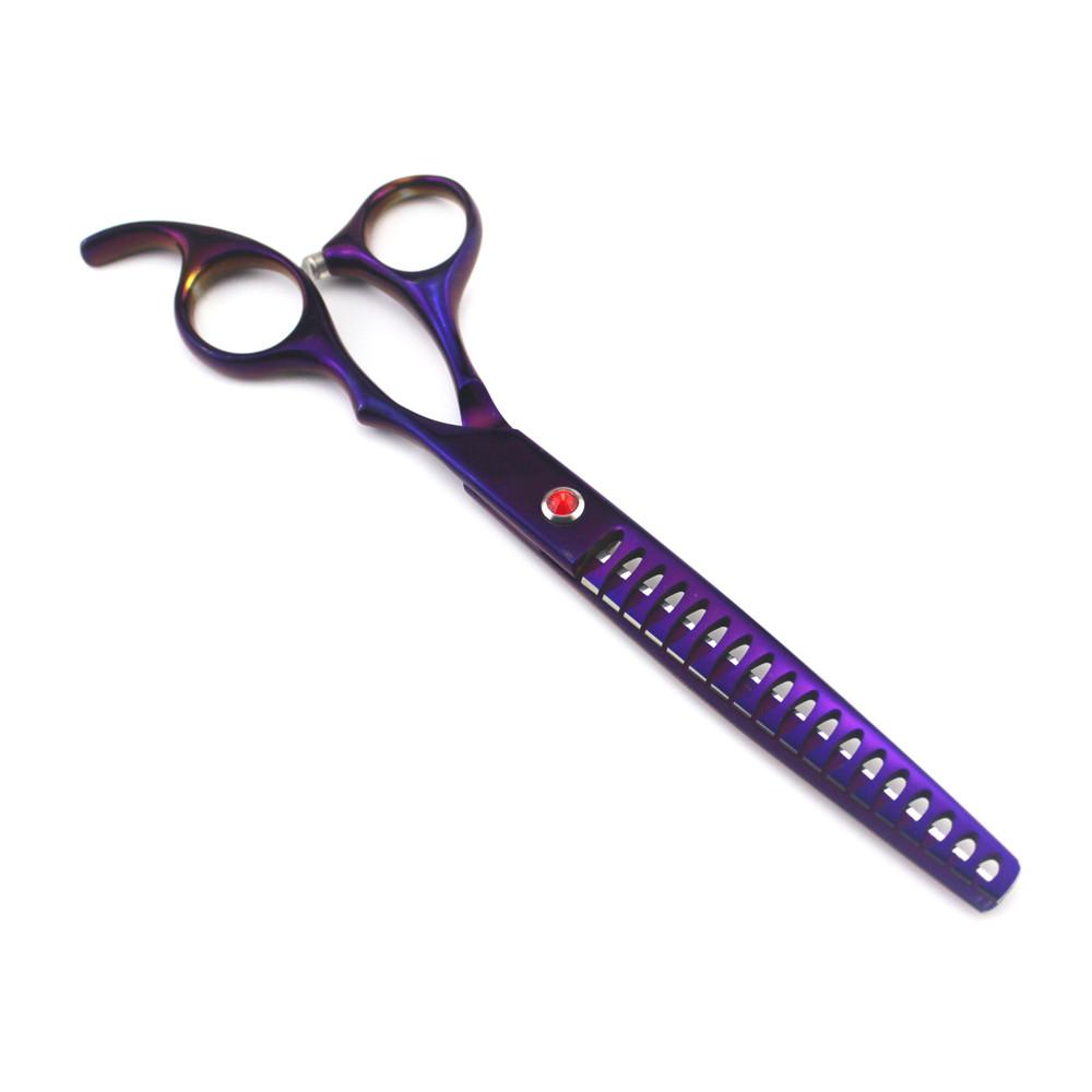 Professional 7 '' Fishbone Pet Dog Grooming Hair Scissors Thinning Barber Tools Haircut Shears Hairdresser Scissors