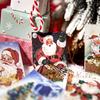 Mr. Paper, Winter Town Christmas Tree Theme Sticker Book, Scrapbook, Phone Case Christmas Party Decoration Stickers, 30 Pcs/book