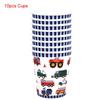 Engineering Car Childrens Birthday Party Theme Decoration Tableware Disposable