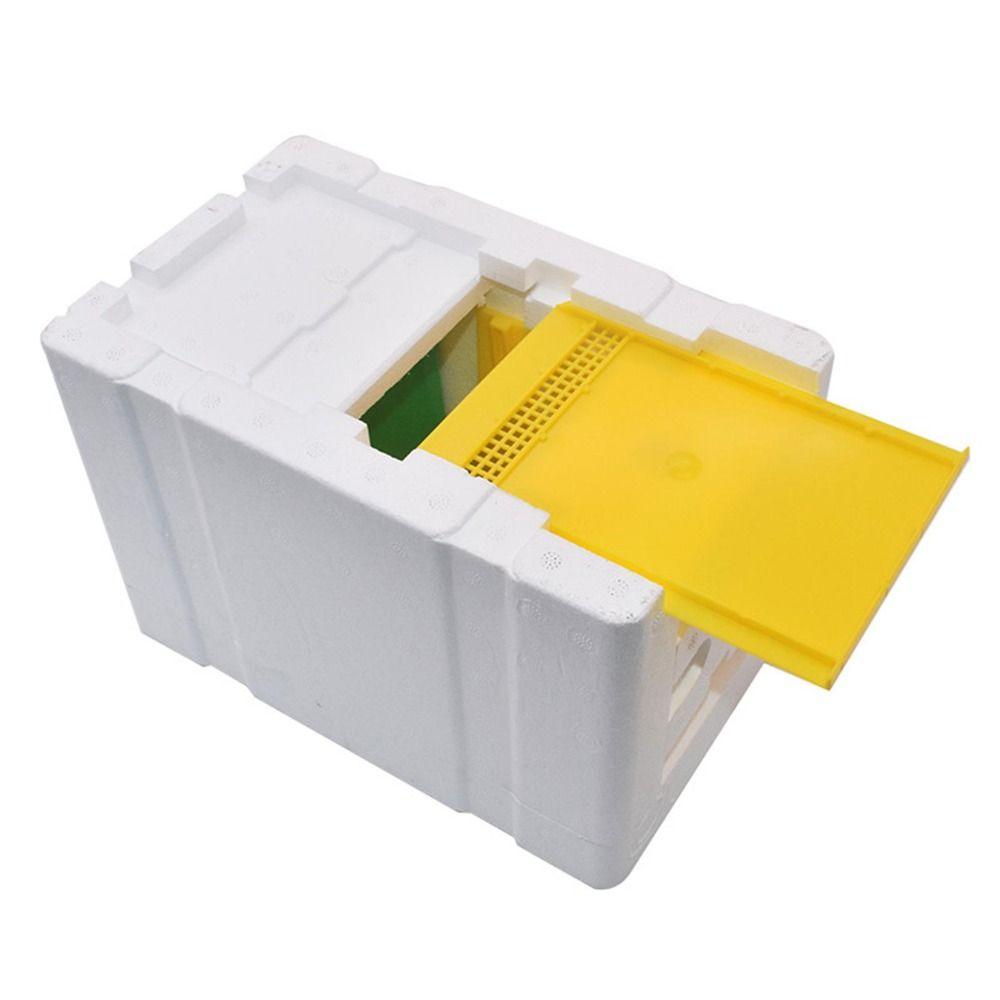 Foam Bee Hive Box Beekeeper Garden Pollination Box Waterproof Bee Breeding Case