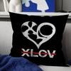 Popular Kpop Group XXLov Cushion Cover Pillow Cover Decor Pillowcase Printed Cushion Case for Couch