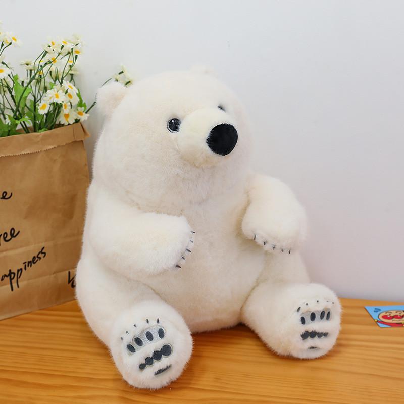 Polar Bear Plush Toy Children Birthday Festival Aquarium Gift Doll Cotton Pp