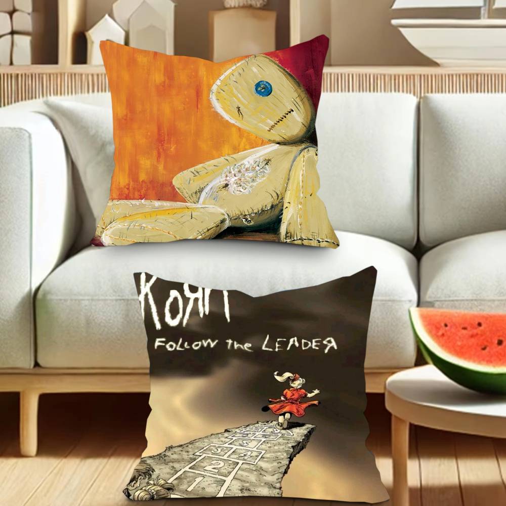 Rock Band K-Korn Cushion  Pillowcases cushion covers living room sofas home decor gifts