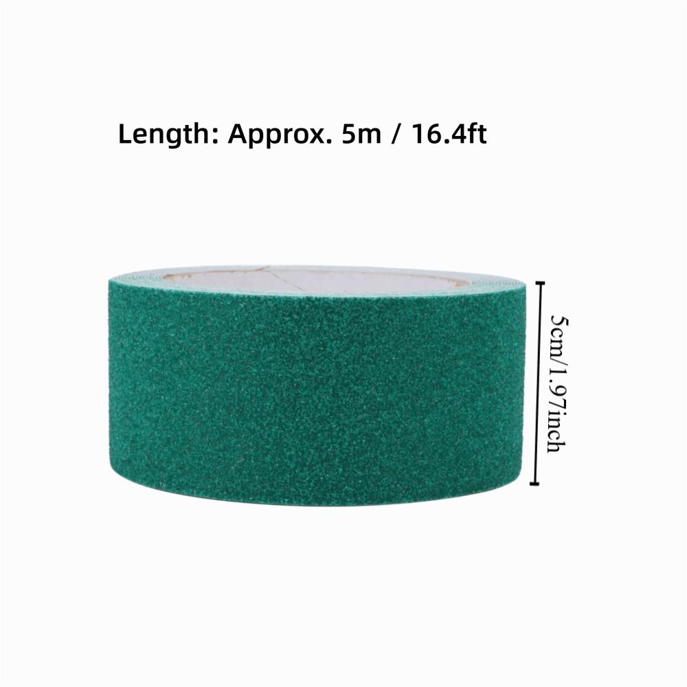Safety Blue/Green Anti Slip Traction Tape 2" X 16.4Ft PVC Non Slip Tape Grip Tape Stair Steps